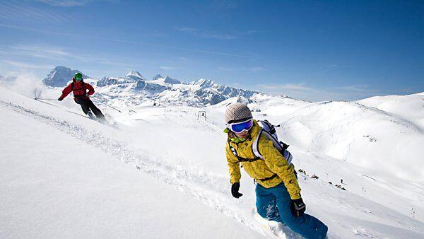 Viele werden Skifahren gehen