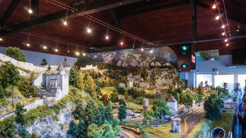 Traditionelle Modelleisenbahnausstellung in Salzburg-Parsch