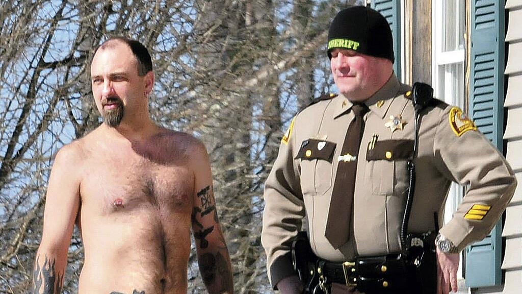 Dieses Waffentattoo sorgte in Maine für Verwirrung.