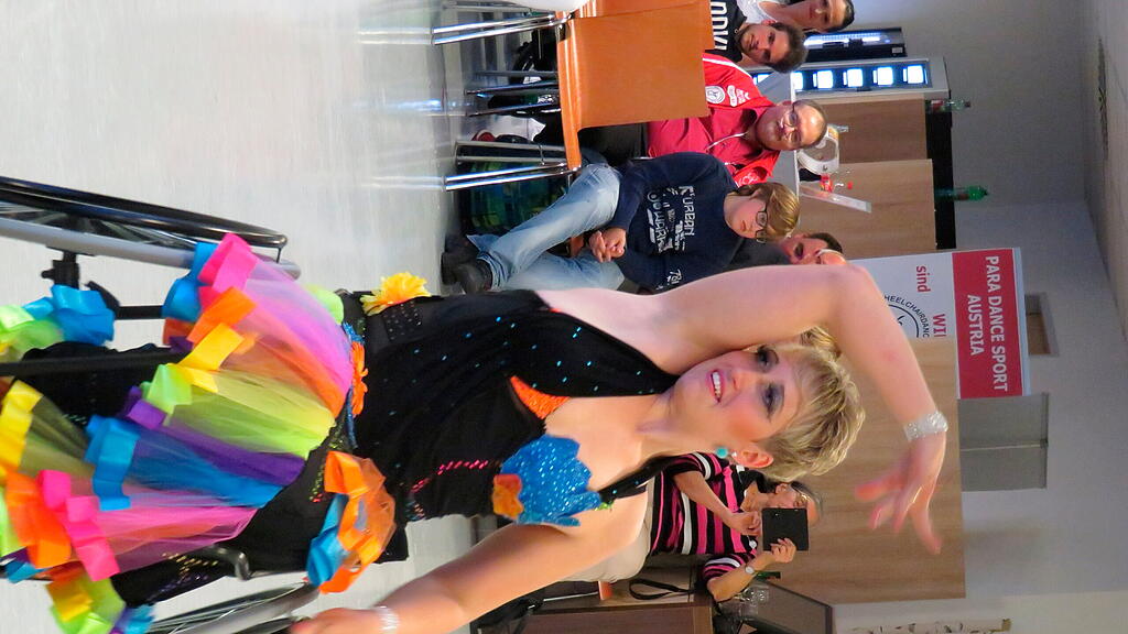 Rollstuhltanz-Show in Salzburg