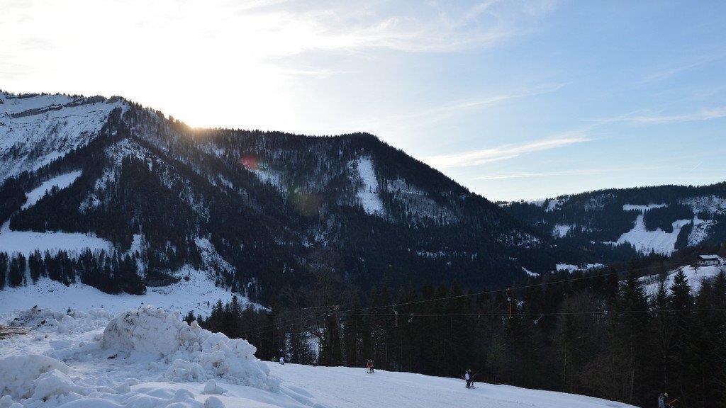 Skifahren in Gaißau
