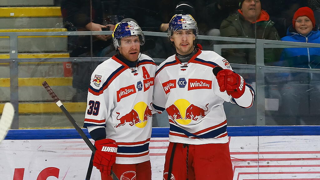EC Red Bull Salzburg gegen Black Wings Linz