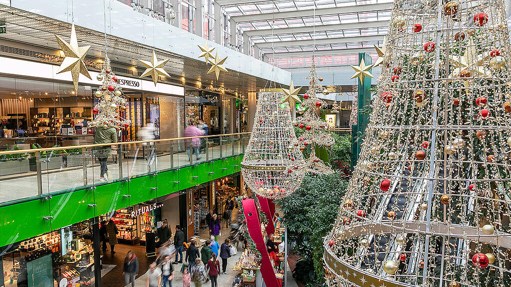 Weihnachtsshopping im Europark