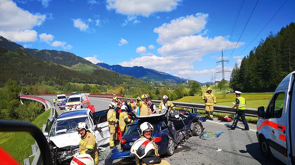 B311, Tödlicher Unfall, Bruck