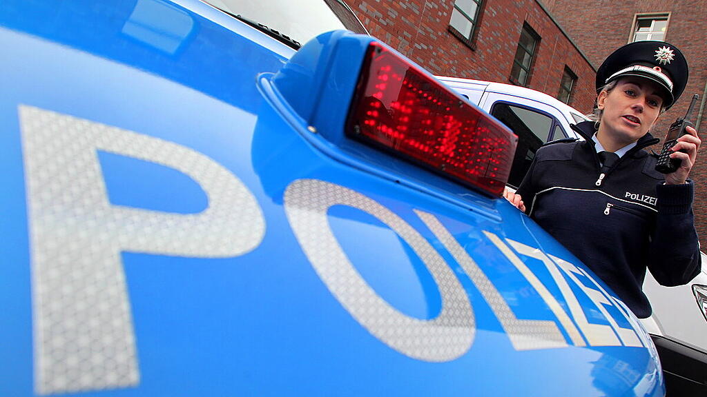 Zwei Polizeiwagen krachten ineinander