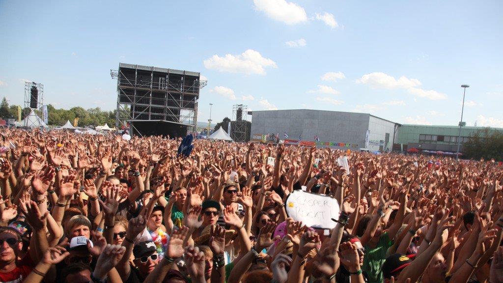 Frequency 2012: Stimmung bei Casper