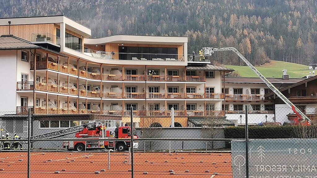 Einsatzübung Saalachtaler Feuerwehren