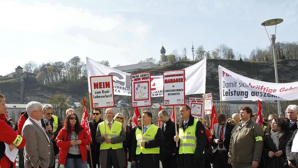 Demo der Bankangestellten I