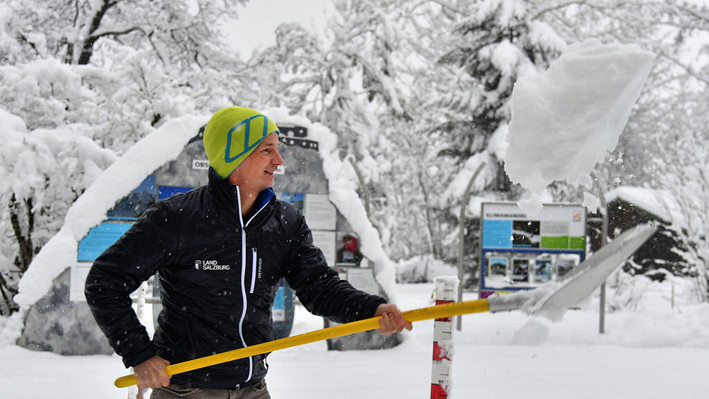 Schnee-Situation am Freitag