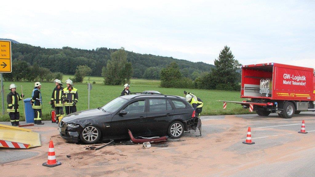 Crash in Teisendorf