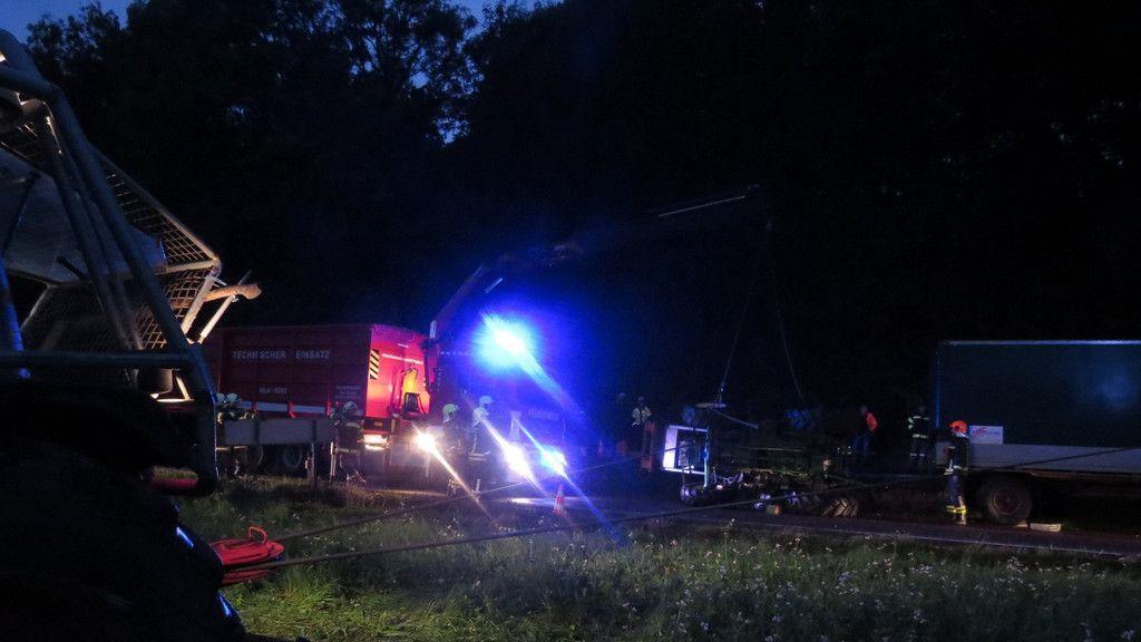 Traktorbergung in St. Georgen