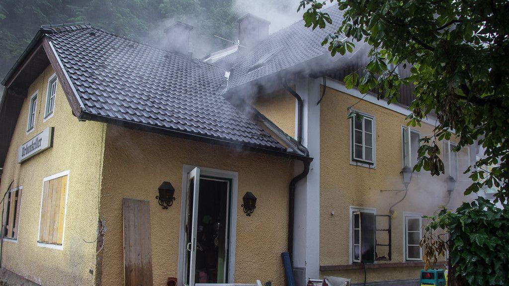 Brand im Urbankeller