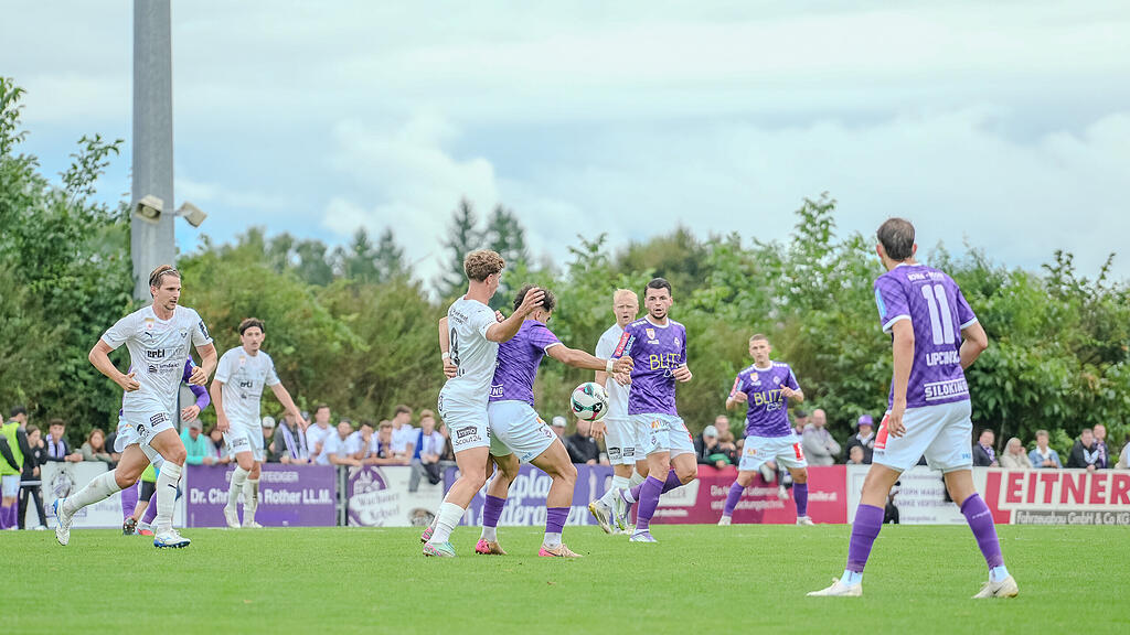 2. Liga: Austria Salzburg gegen Amstetten
