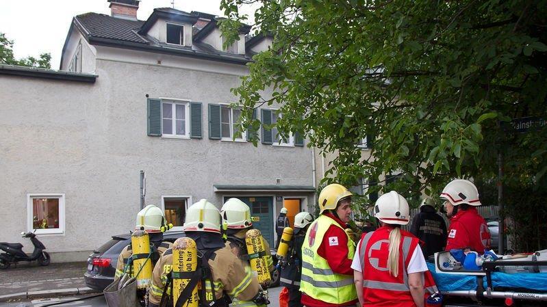 Wohnungsbrand in Plainstraße