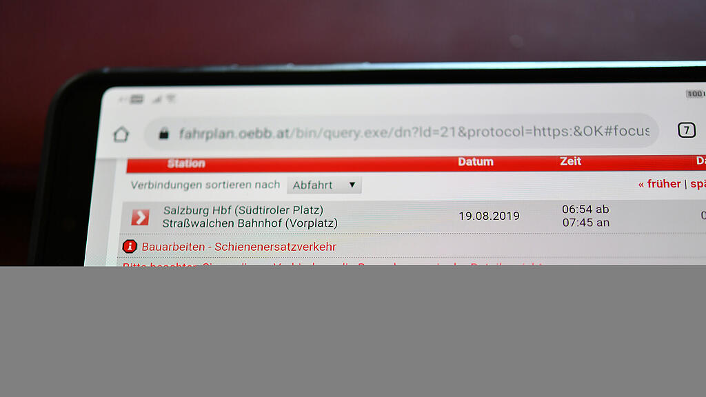 ÖBB, Baustelle, Zug
