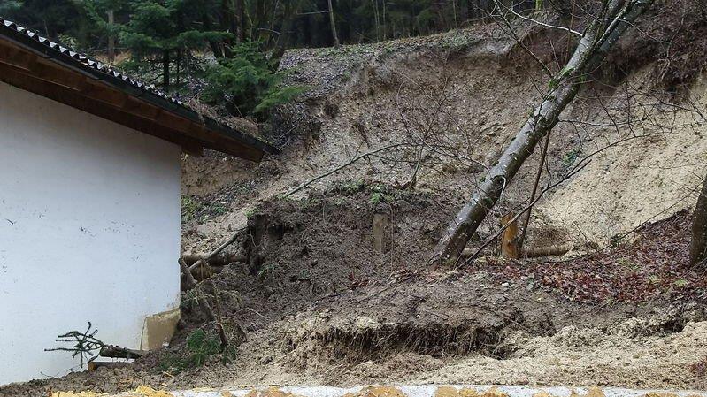 Hangrutsch bei Plainfeld