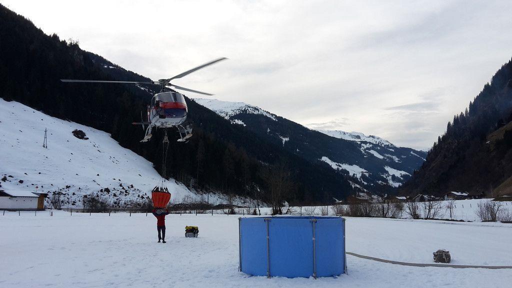 Flächenbrand Hüttschlag