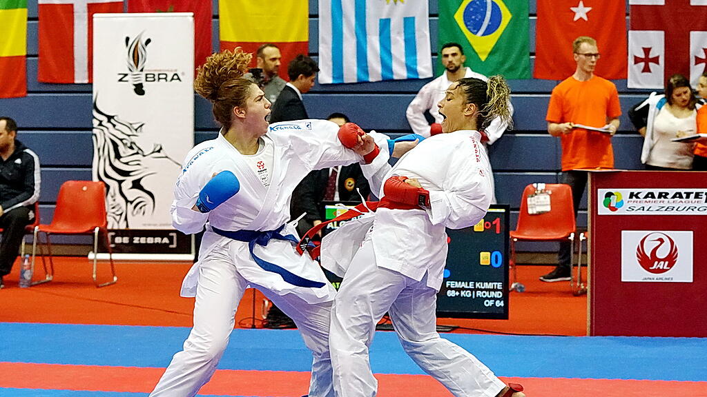 Karate-Premier-League-Turnier in Salzburg, Samstag