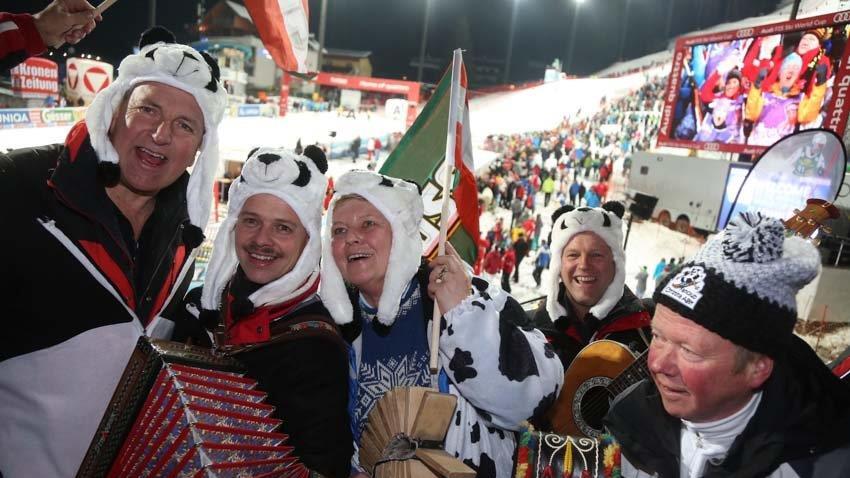 Super Stimmung in Flachau