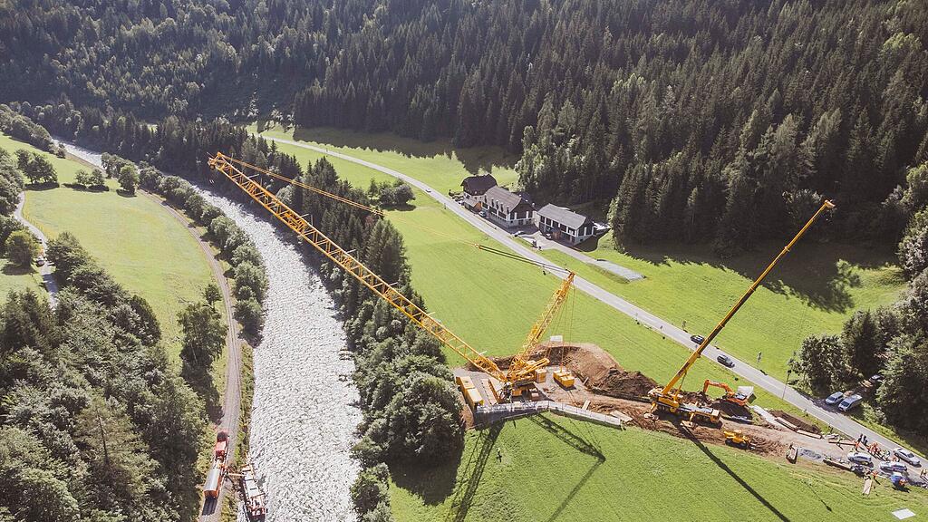 Murtalbahn-Bergung in Ramingstein