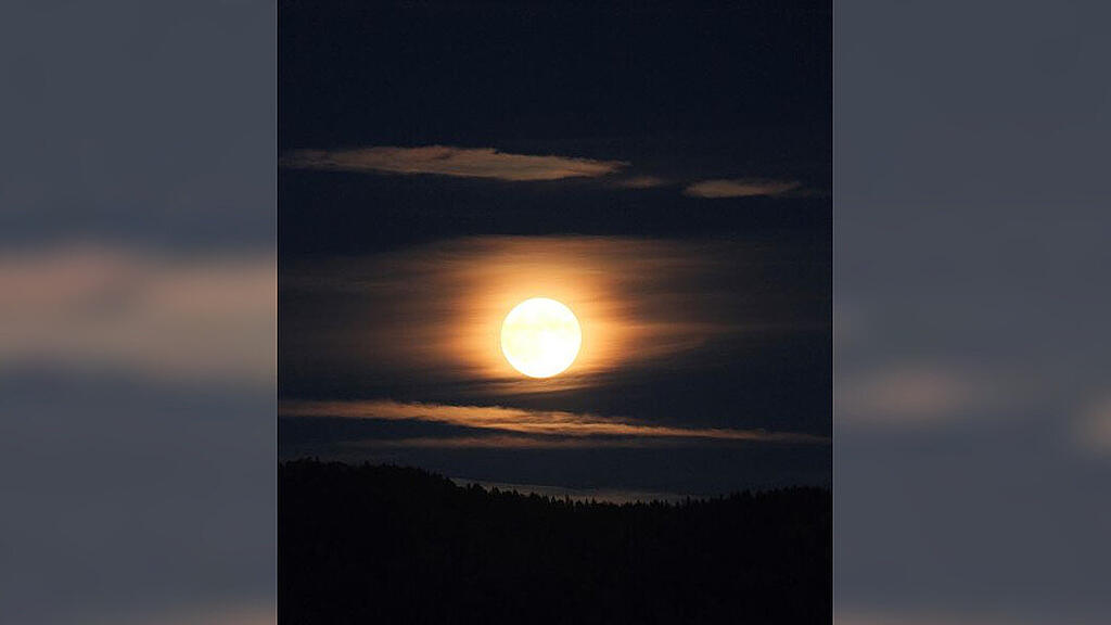 Super-Vollmond und Komet II