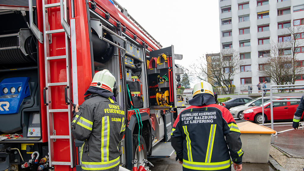 Brand Salzburg Lehen Revierstraße