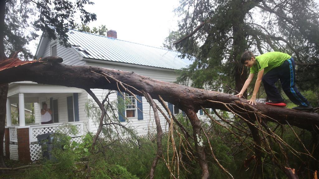 Hurrikan "Florence" trifft auf US-Ostküste