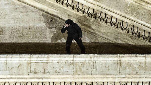Di Finizio protestierte eigentlich gegen Regierung