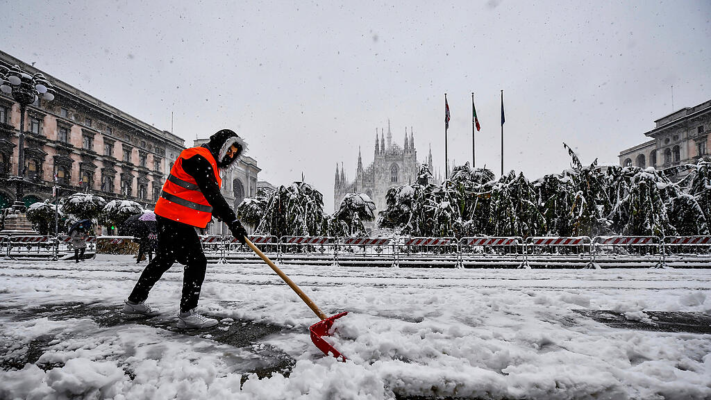 Schnee in Italien