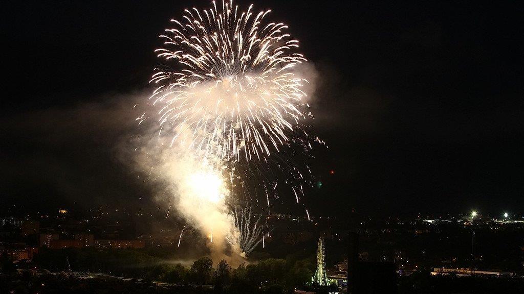 42. Dult: Feuerwerk am Freitag, II
