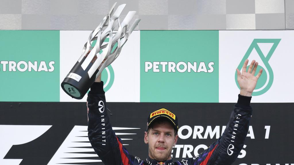 Formel 1: Siegerehrung in Malaysia
