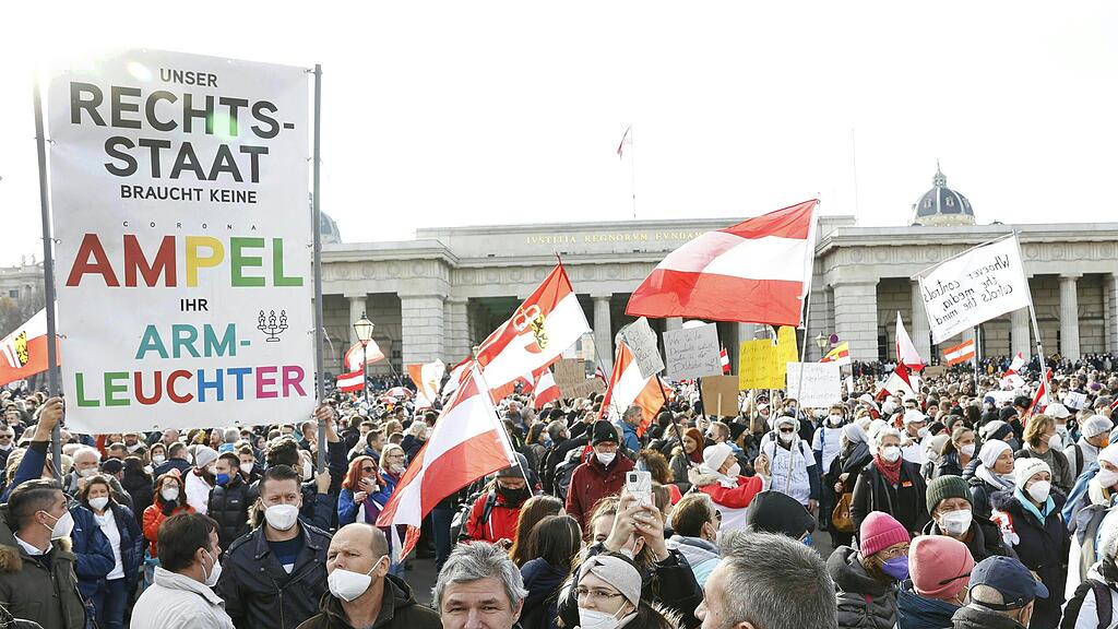 Corona-Demo Wien