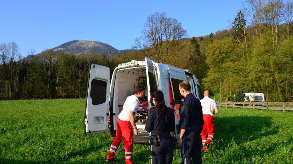 Paragleiter-Abstrurz in Aigen