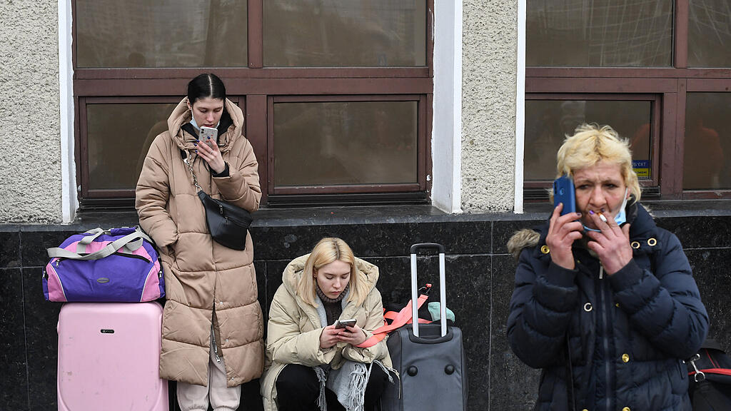 Krieg in Ukraine: Menschen auf Flucht