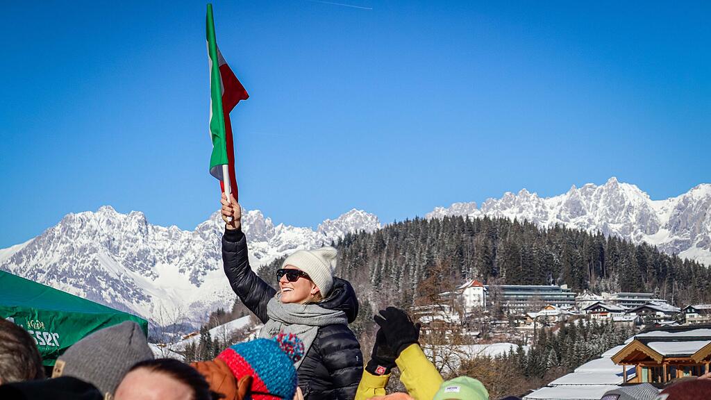 Die Stimmung beim 84. Hahnenkamm-Rennen!