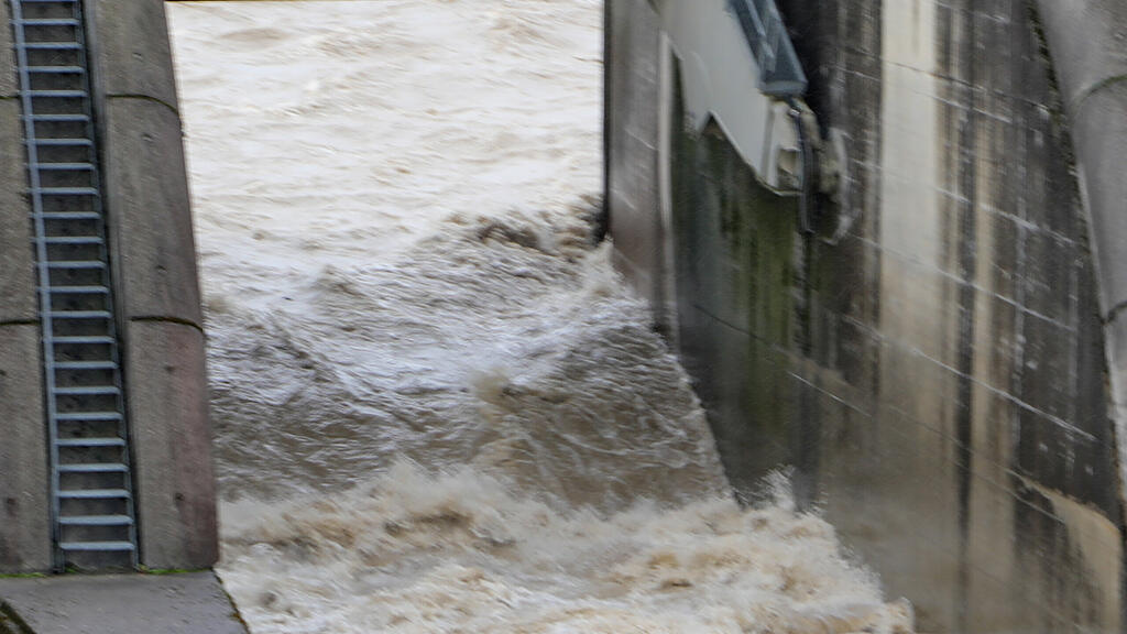 Hochwasser Saalach