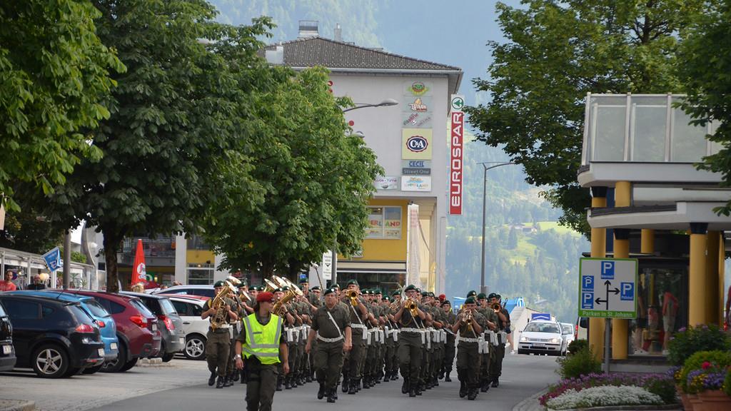 Militärmusik in St. Johann