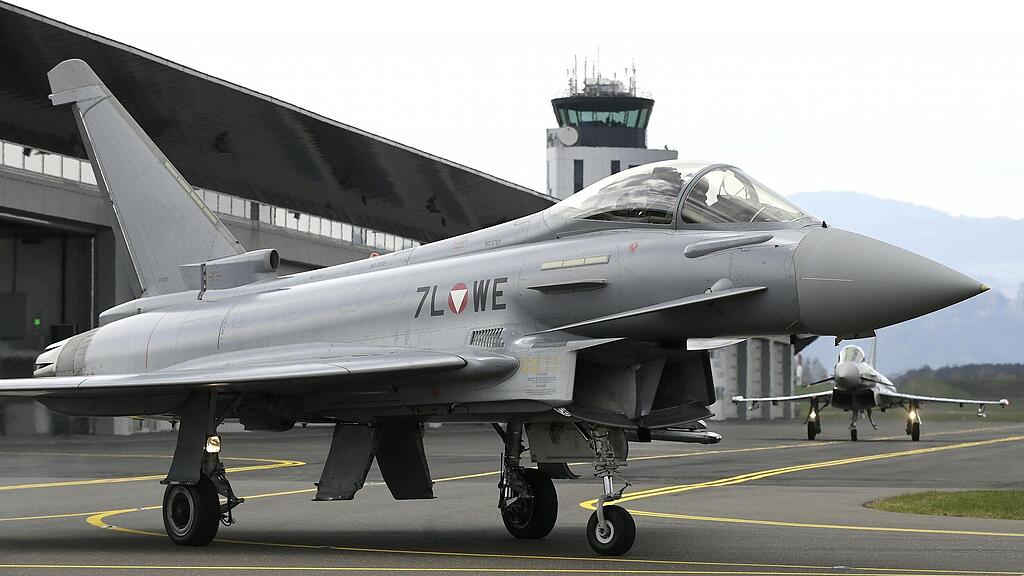 Die Übung, an der auch ein Eurofighter teilnehmen sollte, wurde auf Montag verschoben.