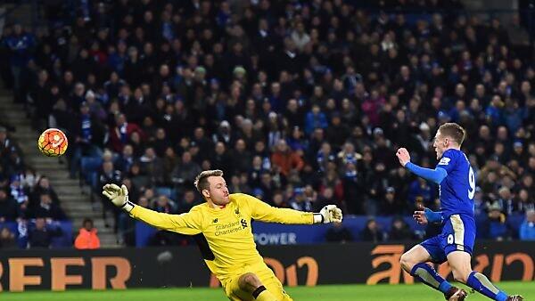 Jamie Vardy erzielte beide Tore