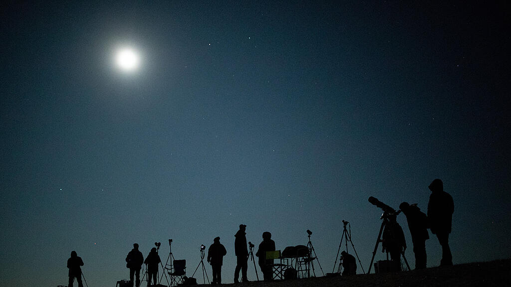 Mondfinsternis in Wien