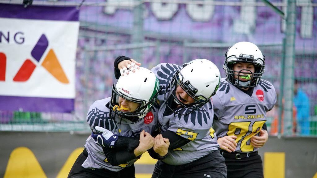 AFL: Salzburg Ducks vs. Schwaz Hammers 32:6