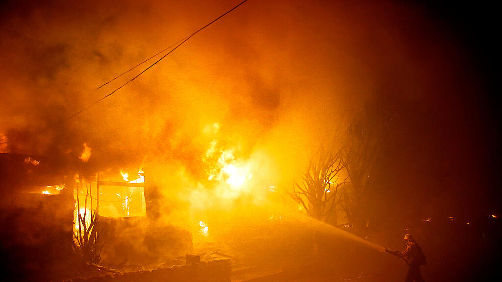 Getty Fire, Kalifornien