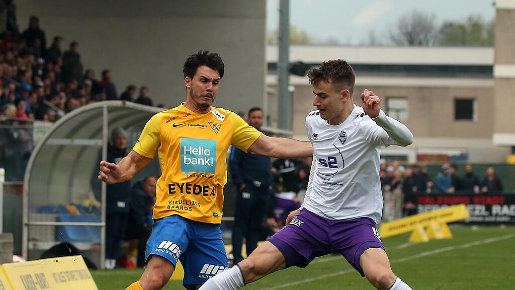 Austria Salzburg bezwingt im Stadtderby den SAK 1914.