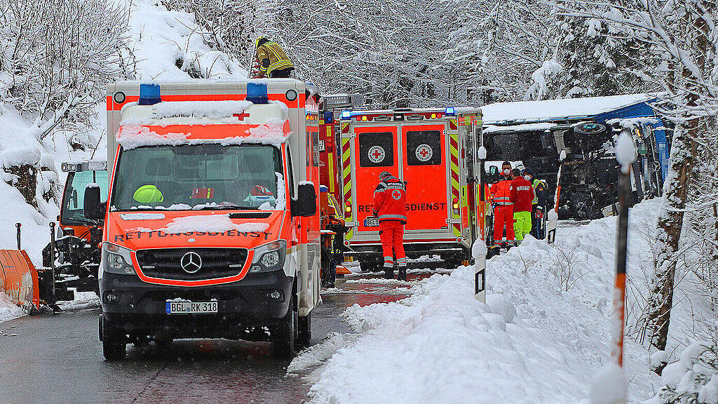 Tödlicher Lkw-Unfall in Berchtesgaden, Reckensberg