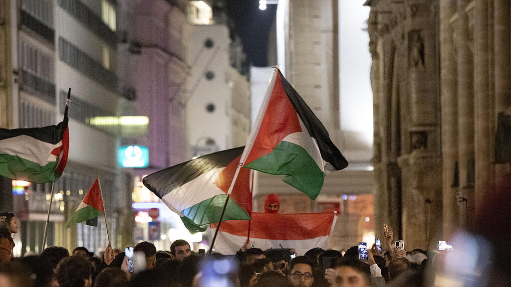 Pro-Pal\u00e4stina-Demo in Wien