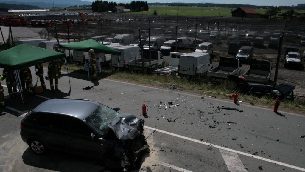 Mehr Bilder der Unfallstelle