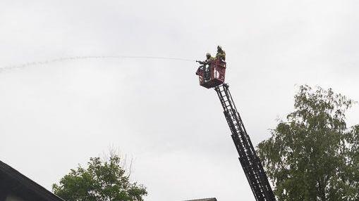 Haus in Neumarkt in Flammen I