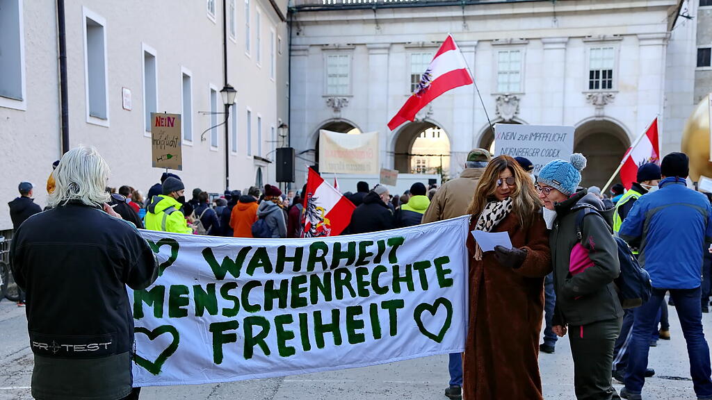 MFG-Kundgebung in Salzburg