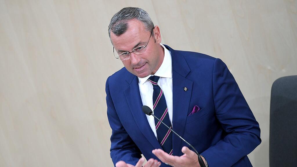 Rettungseinsatz bei Norbert Hofer.