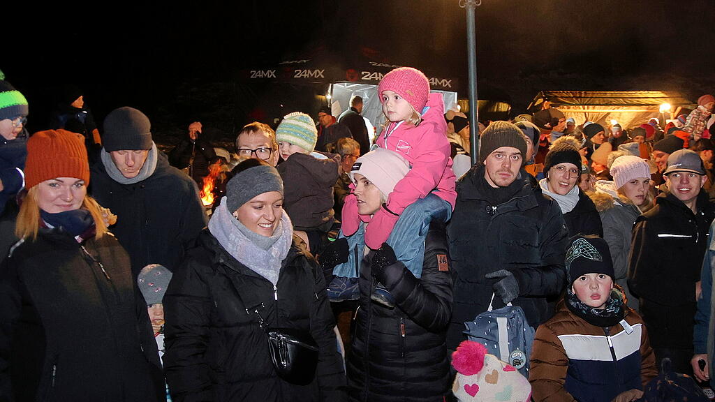 Krampus Einstimmung und Kinderkrampuslauf am Egelsee